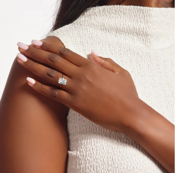 Radiant Cut Plain Band - Image 13